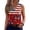 Wine, variant on Kixjoy 250 Anniversary Usa Tank Tops V Neck Fashion Tank Tops Sleeveless Casual Vacation Pleated Shirt Basic Soft Loose Fit Womens Summer Tops, Dark Gray S