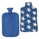 thumbnail image 1 of Clásico Inodoro Calor Grande Calor Caliente Botella De Agua Calentador Bolsa Contenedor Reutilizable Portátil Con Tapa 3 Litros Azul Colcomx Botella de agua caliente, 1 of 8