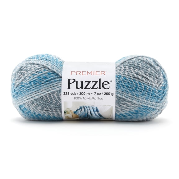 Premier Yarns - Puzzle Yarn - Riddle - 7oz 328yds - 5 Bulky Weight - Acrylic