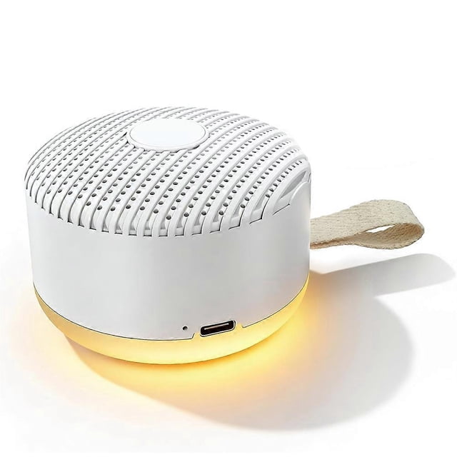White Noise Machine,24 Soothing Sounds with Night Light,Powerful Battery, 5 Timer Memory White Noise for Baby Adults