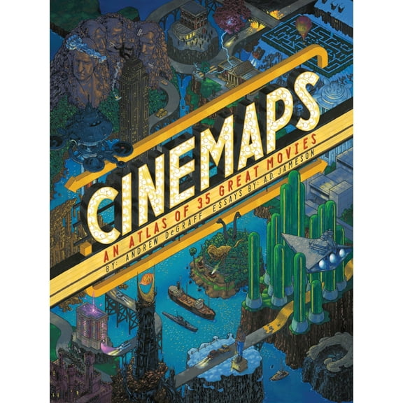 Pre-Owned Cinemaps : An Atlas of 35 Great Movies (Hardcover)