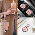 thumbnail image 5 of Binienty 14 PCS Car Seat Covers Front and Backseat Cute Ladybug Auto Seat Covers & Accessories with 15 Inch Steering Wheel Cover Safety Belt Pads Armrest Pad Headrest Cover for Vehicle Interior Set, 5 of 8