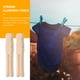 thumbnail image 4 of 100 pinzas de madera para la ropa: Pinzas para la ropa, ideales para manualidades y lavandería. Pinzas rústicas de madera para la ropa., 4 of 8