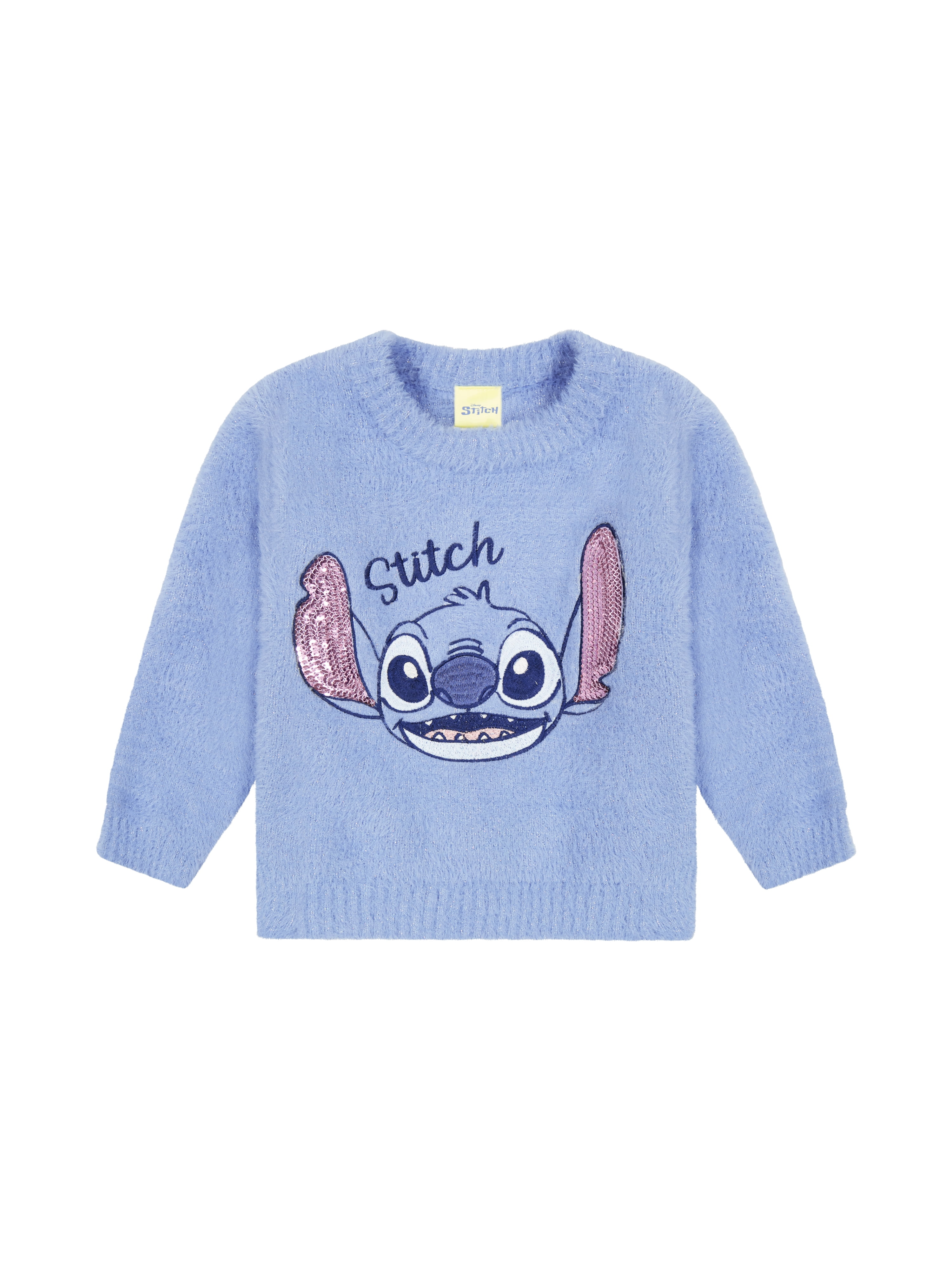 Stitch Toddler Girls Lurex Mohair Sweater, Sizes 12 Months - 5T