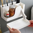 thumbnail image 1 of Household Wall-mounted Chopstick Holder Chopstick Rack Chopstick Holder Home Cage Drain Storage Rack Kitchen Tableware Spoon Storage Box, 1 of 9