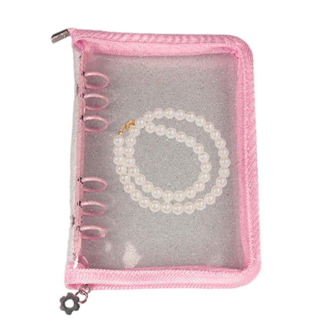 6 Ring Binder Cover Soft Refillable Paper Binder Clear Soft Notebook Cover for Refillable Notebook Meeting Travel Office Supplies judicious