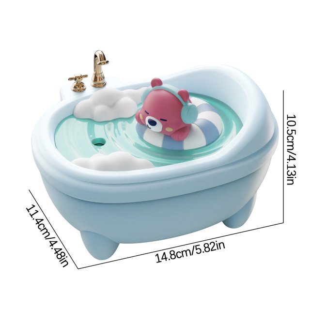 Humidificadores para Dormitorio Nuevo Lindo Bañera de Mascotas Humidificador de Humor Luz, Mini Escritorio Silent Spray Instrumento de Hidratación Regalo para la Oficina, con Luz Ambiental Y Energía U