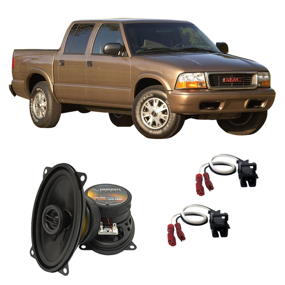 Fits GMC Sonoma 19982004 Front Dash Replacement Harmony HAR46 Speakers New