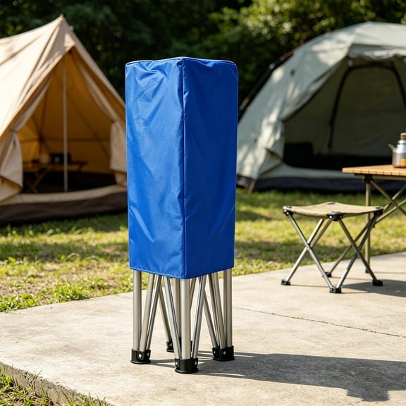 Nicehomfit Blue Canopy Tent Frame Dust Cover with Heavy Duty Construction for Garden Patio Use
