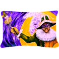 thumbnail image 1 of Carolines Treasures MW1109PW1216 Mardi Gras Hey Mister Indoor & Outdoor Fabric Decorative Pillow, 1 of 1