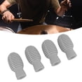 thumbnail image 4 of Silicone Drumstick Silent Tip, Lightweight And Soft,  Protection, Practice Without Noise, Suitable For Playing Wooden Instruments, 4 of 8