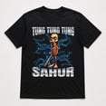 thumbnail image 6 of Unisex Tung Tung Sahur Graphic T-Shirt, Classic Fit Cotton Blend Tee, 6 of 9