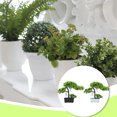 thumbnail image 4 of Planta Artificial Billuyoard Bote Blanco HA083964-02, 4 of 6