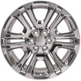thumbnail image 2 of OE Wheels CV99 22 Inch Rims and Tires Fit Sierra 1500 Style 6x139.7 22x9 Chrome - Hollander 4741 - iMove Gen 2 SUV 285/45-22 (Set of 4), 2 of 5