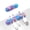 Multi, variant on High‑Performance Colorful Cable Organizer Clips, 3‑Slot and 5‑Slot Self‑Adhesive Wire Holders for USB Charging Cords for Home Office Desktop Wire Management