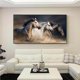 thumbnail image 5 of Yuarrent Colgante de pintura de arte de pared exquisitas decoraciones de habitación pinturas colgante Prop caballos pintura decoración Decoración del hogar, 5 of 6