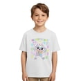 thumbnail image 5 of XEGLSBU Girls Short Sleeve Shirts Size 8 Kids Graphic Print Short Sleeve T Shirt Casual Comfortable Tee for Girls Boys Daily Wear White Size 8-9 Years, 5 of 5