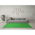 thumbnail image 3 of Ahgly Company Indoor Round Oriental Green Industrial Area Rugs, 7' Round, 3 of 4