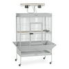 Prevue Pet Products 36" x 24" x 66" Select Wrought Iron Parrot Bird Cage, Pewter