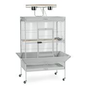Prevue Pet Products 36" x 24" x 66" Select Wrought Iron Parrot Bird Cage, Pewter