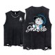thumbnail image 1 of Camisetas Vintage sin mangas con estampado de gato de dibujos animados, camisetas Retro lavadas de manga corta, chaleco sin mangas de algodón puro, Tops de gran tamaño, 1 of 4