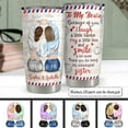 thumbnail image 3 of Personalized Tumbler Letter To My Bestie Custom 20oz Tumblers with Lid Gift for Sister Best Friends Woman Girl Friendship Soul Sister Christmas Birthday, 3 of 6