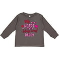 thumbnail image 3 of Inktastic My Heart Belongs to My Daddy Boys or Girls Long Sleeve Toddler T-Shirt, 3 of 5