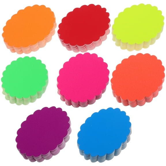 WEUVEB 400Pcs Assorted Color Burst Sale Tags for Retail Stores Supermarket Pricing Labels