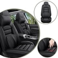 thumbnail image 4 of 2022 Car Seat Cover for BUICK ENCORE GX , Faux Leather 5 Seats Full Set With a Headrest and Lumbar Support Non-slip, Black Car Seat Covers, Airbag-Compatible, 4 of 7
