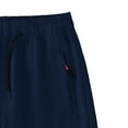 thumbnail image 5 of Miluxas Boys Running Shorts Quick Dry Lightweight Athletic Shorts with Pockets for Workout Gym Training Outdoor Dark Blue 3-4Years, 5 of 5