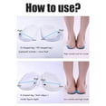thumbnail image 4 of Seitruly Plantillas ortopédicas de 2 uds, inserciones de zapatos de corrección para hombres y mujeres, correctivo de pierna tipo O Cuidado de los pies niño Seitruly CE008711-01, 4 of 6