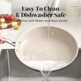 thumbnail image 6 of Ceramic Non-Stick Frying Pan with Cool Handle, All Stovetops, Dishwasher Safe, PFAS-Free, 6 of 7
