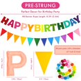thumbnail image 2 of Banner de felicitación 3D preencoldado CANREVEL para decoración de cumpleaños, 2 of 7