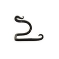 thumbnail image 3 of Curved Pointed Wall Mounted Wrought Iron Toilet Paper Holder, 3 of 9