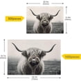 thumbnail image 4 of FREEAMG Highland Cow 500 Piece Large Jigsaw Puzzle for Adults - Game Interesting Toys - Hand Made Puzzles Personalized Gift, 4 of 7