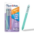 thumbnail image 1 of Paper Mate InkJoy Gel Pens, Fashion Barrels, Retractable, Medium Point (0.7mm), Black, 3 Count, 1 of 11