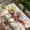Off White, variant on Red Mushroom Gnomes Table Cloths for 6 Foot Rectangle Tables, Eucalyptus Leaves Watercolor Rustic Patio Waterproof Elastic Fitted Tablecloths, Washable Rectangular Table Cover for Camping