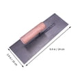 thumbnail image 3 of 3 Pcs Steel Trowel Concrete Finishing Tile Level Tool Plastering Slab for House Decoration Construction, 3 of 5