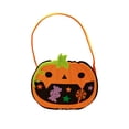 thumbnail image 1 of Decoración de Halloween Decoraciones de Halloween Bolsa de dulces de Halloween Bolsa de Cushaw de araña 3D Cubo de tela portátil Bolsa de dulces para niños, 1 of 6