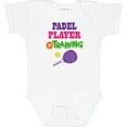 thumbnail image 3 of Inktastic Future Padel Player in Training Girls Baby Bodysuit, 3 of 5