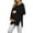Black, variant on Maternity Clothes Long Sleeve Side Split Maternity Shirts Tops for Women