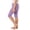 07-Purple, variant on Diufon Girls Shorts Kids Elastic Waist Sport Dance Yoga Short Leggings Stretchy Knee Length Basic Shorts