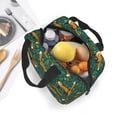 thumbnail image 4 of Lsque Green Plants with Fox Pattern Lunch Bag Women/Men Insulated Lunch Box,Small Leakproof Cooler Food Lunch Containers Reusable High Capacity Lunch Tote Bags, 4 of 6