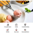 thumbnail image 3 of Cookie Scoop Set, Ice Cream Scoops Set of 3 with Trigger, 18/8 Stainless Steel Cookie Scoops for Baking, Include Large-Medium-Small Scoops for Cookie, Ice Cream, Cupcake, Muffin, Meatball, 3 of 8