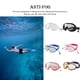 thumbnail image 4 of Naiovety Gafas de natación con correa elástica, gafas de silicona, lentes HD impermeables, gafas portátiles, gafas de natación para competición Deportes acuáticos Rosa roja Naiovety OD023496-05, 4 of 6