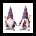 thumbnail image 1 of Adorno NavideñO Cuadro Rojo y Azul Pareja de Gnomos MuñEco Rudolph MuñEco Gnomo Sin Rostro Suministros de DecoracióN NavideñA A, 1 of 5