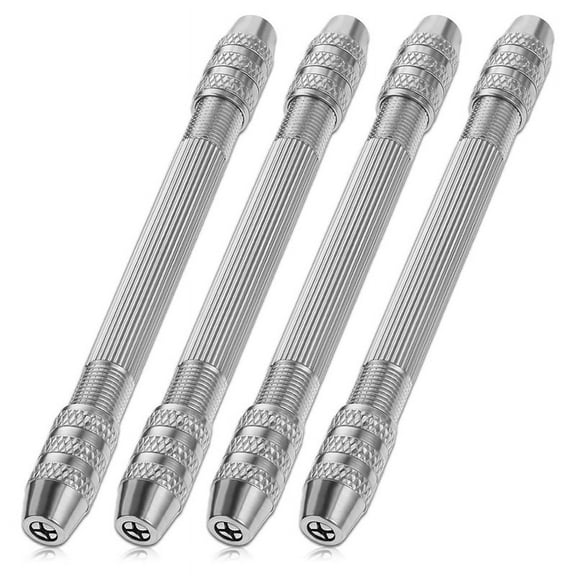 4Pieces Double End Needle Pliers DIY Hand Drill Needle Pliers Wire Twisting Tools for Jewelry Making Jewelry Making Tool