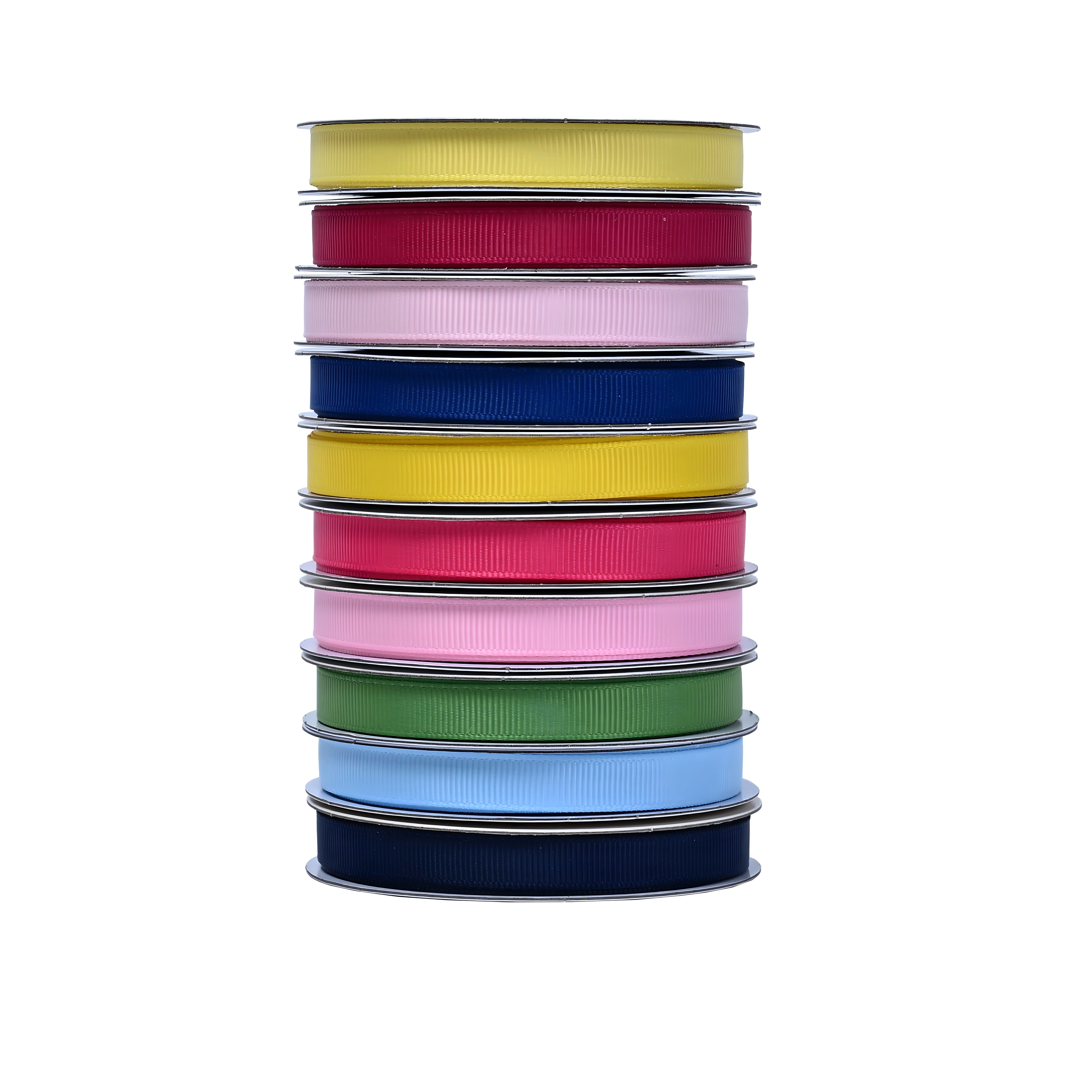 Gwen Studios 3/8" Hot Pink Grosgrain Ribbon, 7 Yards