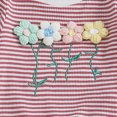 thumbnail image 4 of HCNTES Baby Girl Clothes Winter Toddler Girl Clothes Winter Outfits 2Pcs Clothes Set 3D Flower Fall Winter Outfits Long Sleeve Sweatshirt Pullover Cute Pants Set, 4 of 8