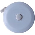 thumbnail image 1 of Durable and Sturdy Tape Measurea 1.5M Mini Telescopic Roulette Tape Measure DIY Handicraft Clothing Fabric Measuring Plastic Tape Body Measurement Centimeter (Blue), 1 of 7
